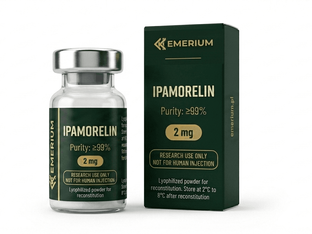 Fiolka i opakowanie Ipamorelin